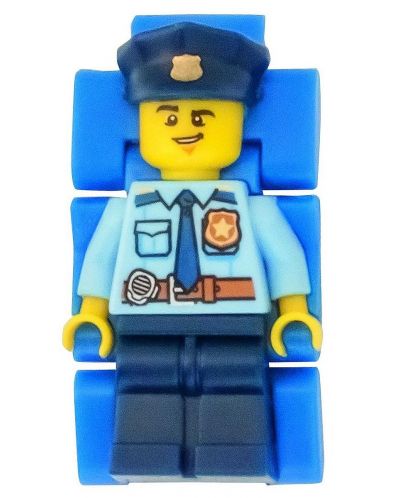 Ръчен часовник Lego Wear - Lego City, Полицай - 5