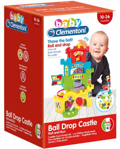 Детска игра Clementoni Baby - Замък с топче - 4