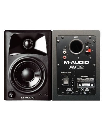 Колона M-Audio - Studiophile AV32, 1 брой, черна - 2