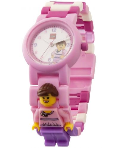 Ръчен часовник Lego Wear - Classic, розов - 1