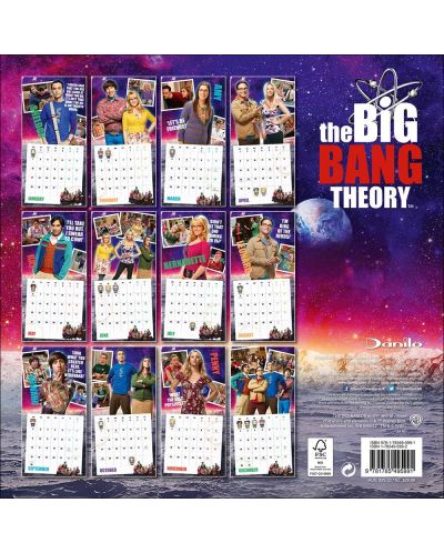 Стенен Календар Danilo 2019 - Big Bang Theory - 3
