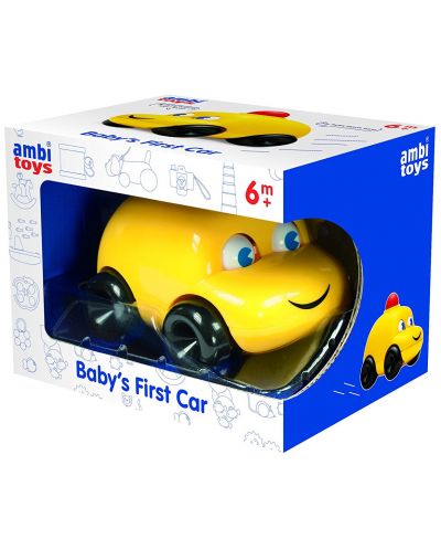 Бебешка играчка със звук Galt – Моята първа кола - 6
