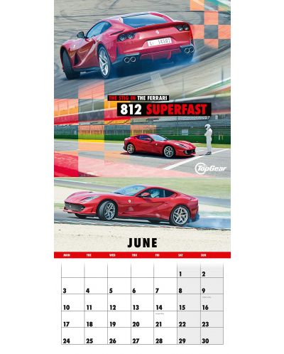 Стенен Календар Danilo 2019 - Top Gear - 3