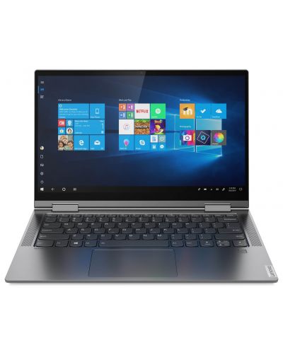 Лаптоп Lenovo Yoga C740, сив - 2