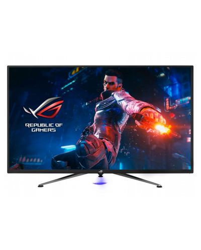 Геймърски монитор ASUS ROG Swift - PG43UQ, 43&quot;, 144 Hz, 1ms, черен