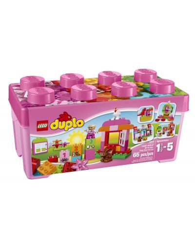 Конструктор Lego Duplo - Розова кутия за забавления (10571) - 1