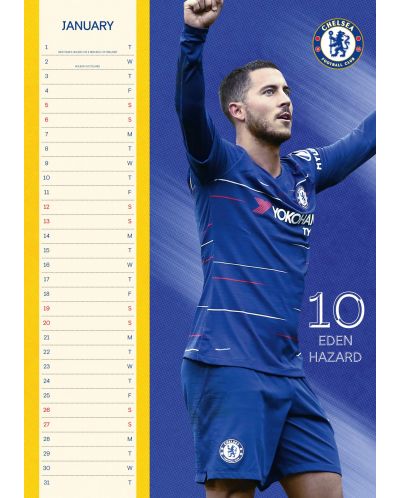 Стенен Календар Danilo 2019 - Chelsea - 2