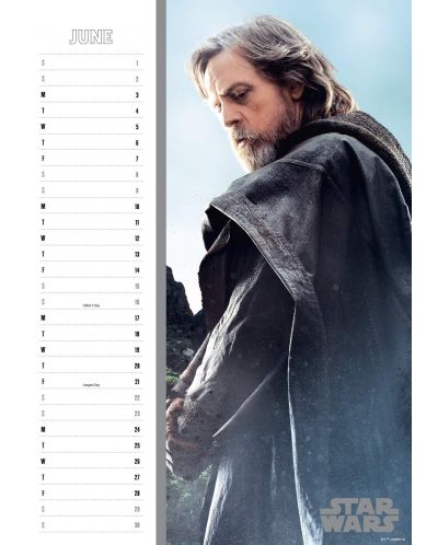 Стенен Календар Danilo 2019 - Star Wars - 2