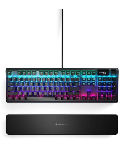 Гейминг клавиатура SteelSeries - Apex 5, RGB, черна - 3