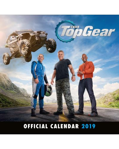 Стенен Календар Danilo 2019 - Top Gear - 1