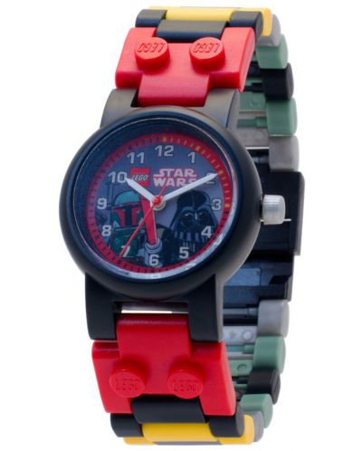 Ръчен часовник Lego Wear - Star Wars,  Darth Vader и Boba Fet - 1