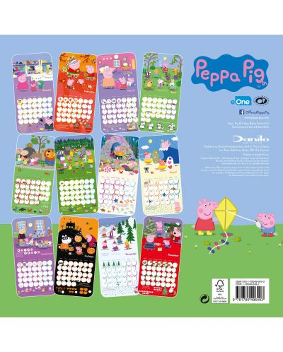 Стенен Календар Danilo 2019 - Peppa Pig - 4