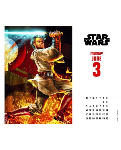 Настолен Календар Danilo 2019 - Star Wars - 2