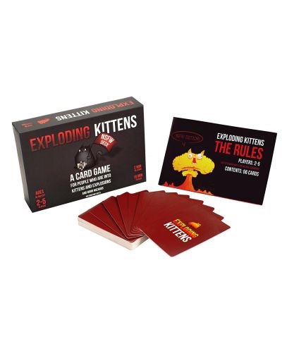 Настолна игра Exploding Kittens: NSFW Edition - парти - 3