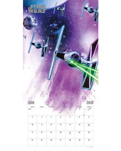 Стенен Календар Danilo 2019 - Star Wars Classic - 3