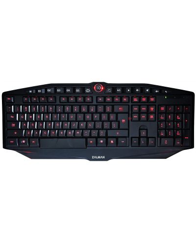 Zalman Геймърска Клавиатура Keyboard Gaming Macro Lights USB ZM-K400G ...