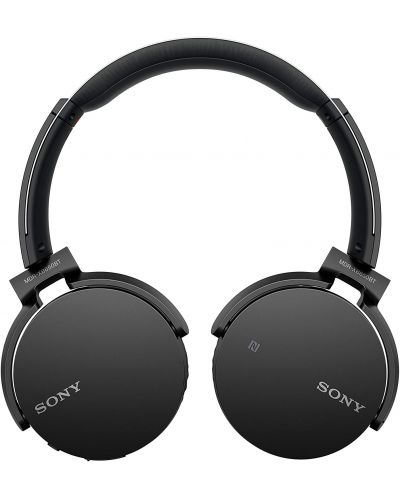 Безжични слушалки Sony - MDR-XB650BT, черни - 2