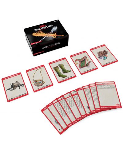 Допълнение към ролева игра Dungeons & Dragons - Spellbook Cards: Magic Items - 2
