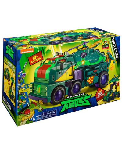 Детска играчка Nickelodeon - Turtle Tank трансформиращ се камион - 5