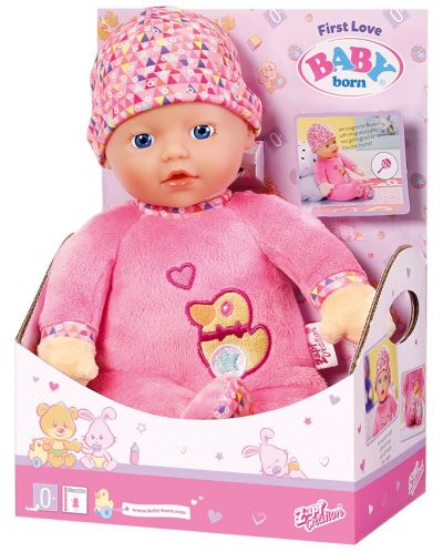 Детска кукла Zapf Creation, Baby Born - Моята първа любима кукла - 2
