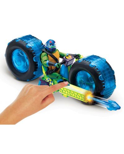 Детска играчка Nickelodeon - Мотор изстрелвачка с костенурка нинджа, асортимент - 3