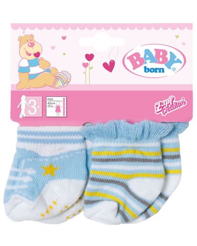 Детски аксесоар Zapf Creation, Baby Born - Чорапки - 3