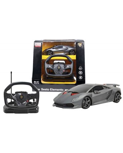 Кола с контролер волан Rastar - Lamborghini Sesto Elemento, 1:18