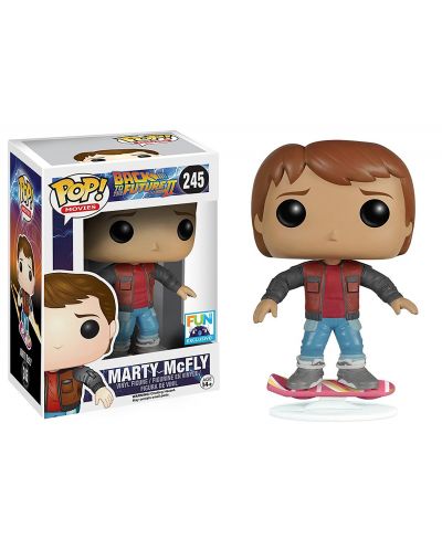 Фигура Funko Pop! Movies: Back to the Future - Marty McFly on Hoverboard, #245 - 2