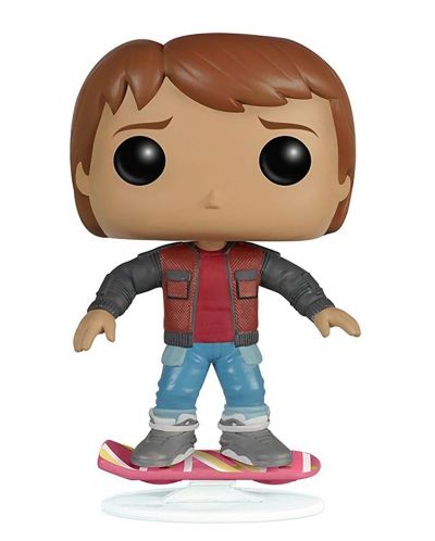 Фигура Funko Pop! Movies: Back to the Future - Marty McFly on Hoverboard, #245 - 1