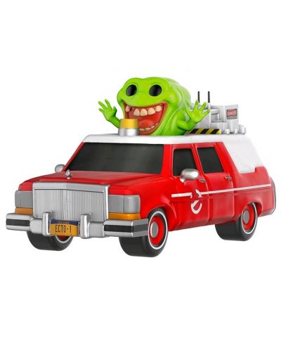 Фигура Funko Pop! Rides: Ghostbusters - Ecto-1 with Slimer, #24