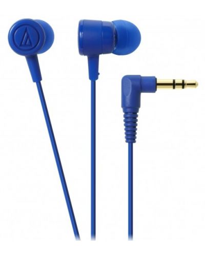 Слушалки Audio-Technica - ATH-CKL220, сини - 1