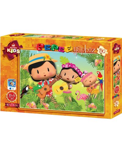 Пъзел Art Puzzle от 50 части - Пепе горски музикант