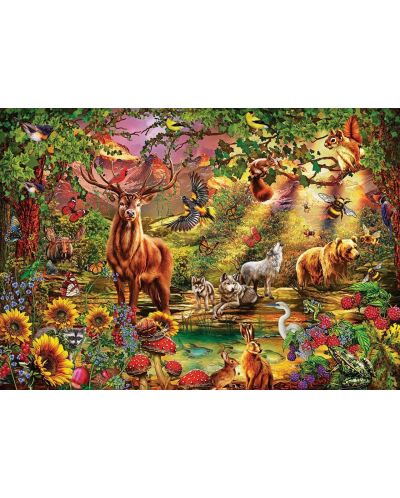 Пъзел Art Puzzle от 1000 части - Магическа гора - 2
