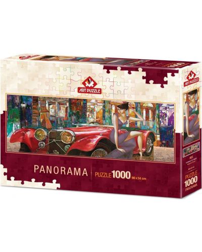 Панорамен пъзел Art Puzzle от 1000 части - Покана за вечерта - 1