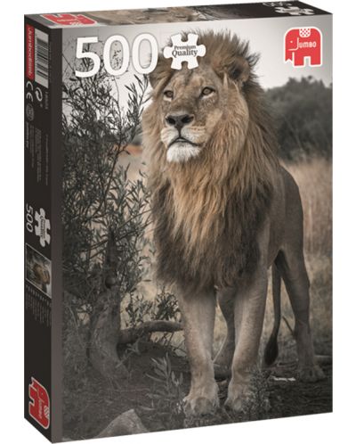 Пъзел Jumbo от 500 части - Горд лъв