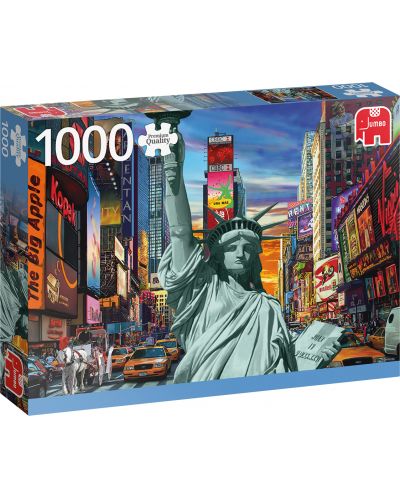 Пъзел Jumbo от 1000 части - Ню Йорк - 1