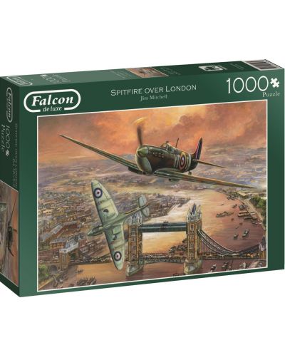 Пъзел Falcon от 1000 части - Изтребители над Лондон, Джим Митчъл - 1