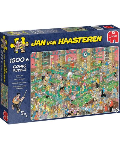 Пъзел Jumbo от 1500 части - Chalk Up, Ян ван Хаастерен - 1
