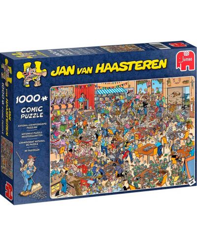 Пъзел Jumbo от 1000 части - Шампионат по редене на пъзели, Ян ван Хаастерен - 1