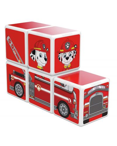 Магнитни кубчета Geomag Paw Patrol - Пожарният камион на Маршал - 2