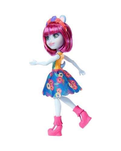 Кукличка с животниче Mattel Enchantimals - Hedda Hippo и Lake - 7