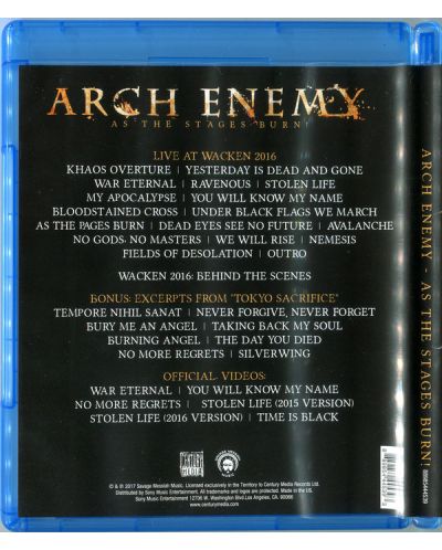 Arch Enemy - As The Stages Burn! (Blu-Ray) - 2