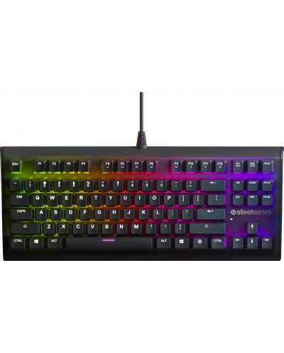 Механична клавиатура SteelSeries - Apex M750 TKL, QX2, RGB, черна