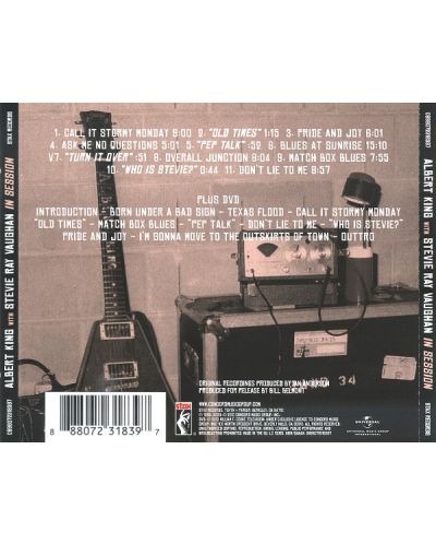Albert King, Stevie Ray Vaughan - In Session (CD + DVD) - 2