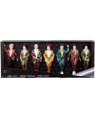 Комплект кукли Mattel - BTS Bangtan Boys, 29 cm - 1