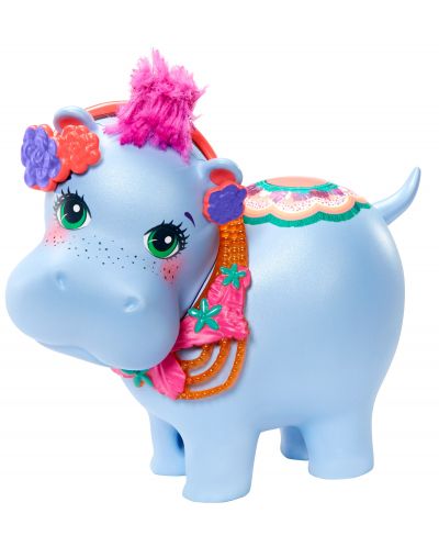 Кукличка с животниче Mattel Enchantimals - Hedda Hippo и Lake - 6