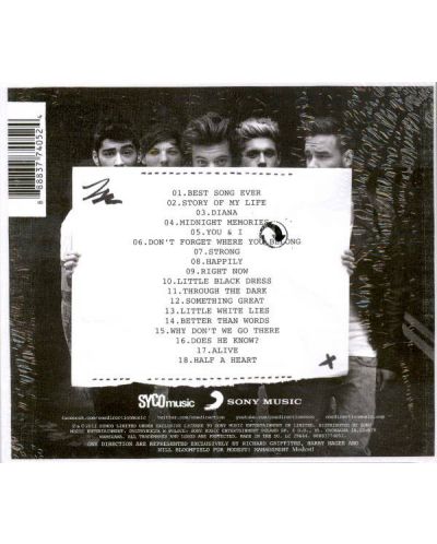 One Direction - Midnight Memories (Deluxe CD) - 2
