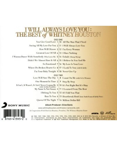 Whitney Houston - I Will Always Love You: The Best Of Whitney Houston (Deluxe CD) - 2