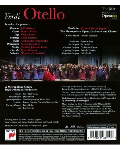 Sonya Yoncheva - Verdi: Otello (Blu-Ray) - 2