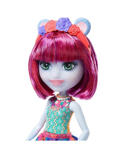 Кукличка с животниче Mattel Enchantimals - Hedda Hippo и Lake - 3